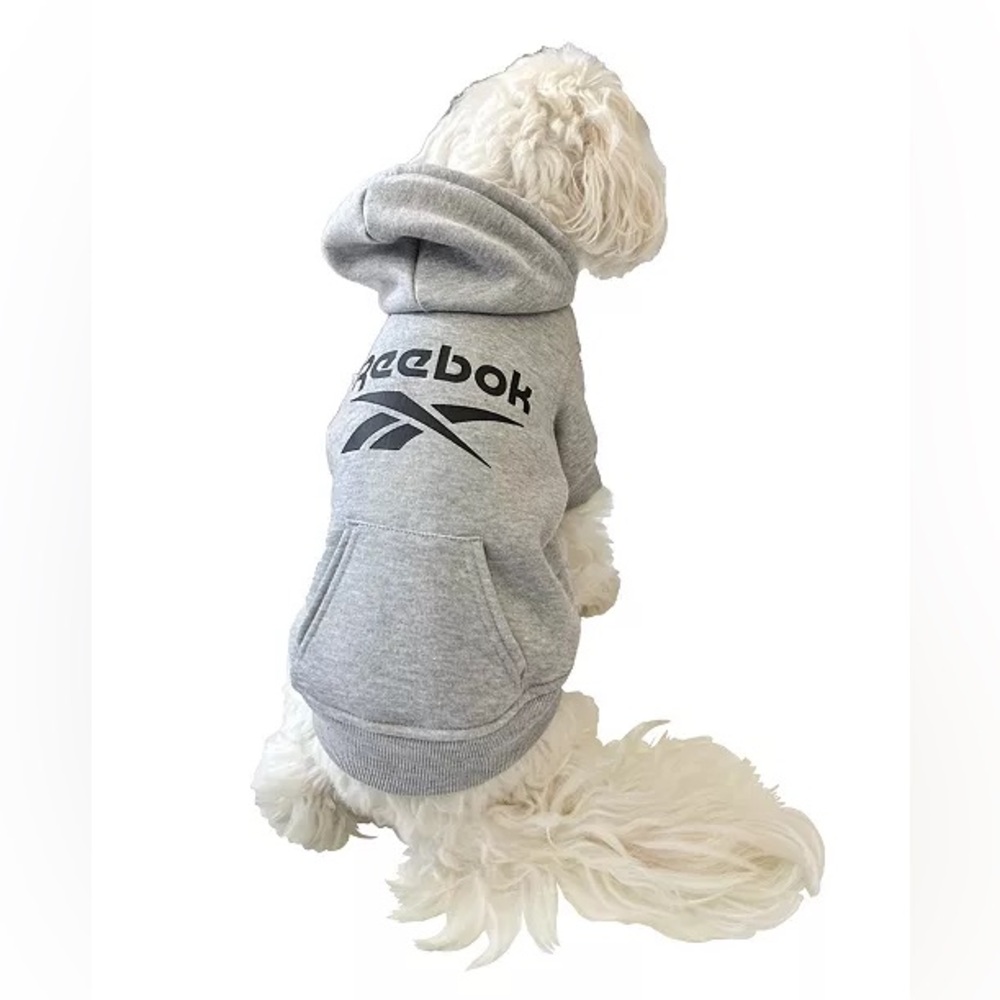 Reebok Gray Dog Hoodie